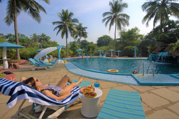 Paradise Village Beach Resort Calangute Extérieur photo