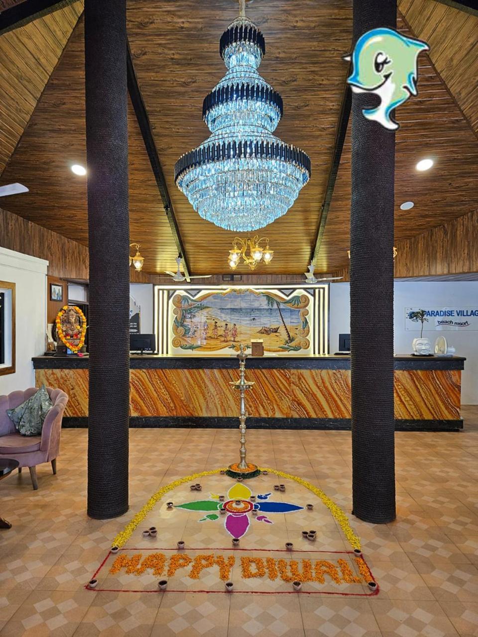 Paradise Village Beach Resort Calangute Extérieur photo